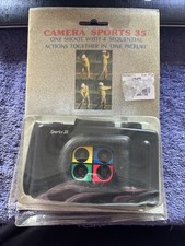 35 MM Film Camera Sports Quad 4 lenses multi-shot capture New
