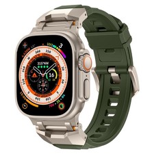 Band with Apple Band 49mm 46mm 45mm 44mm 42mm,Luxury Cool Designed Silicone S...
