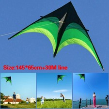 Large Delta Long Tail Kite 1.45Mx0.65M Super Huge Kite Easy Fly for Kids Adult