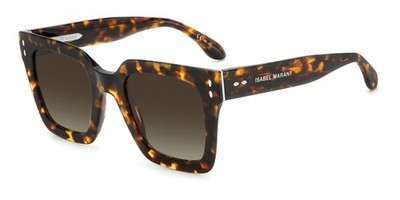 Isabel Marant Sonnenbrille IM 0104/S HAVANA/BROWN SHADED 51/24/145 Damen