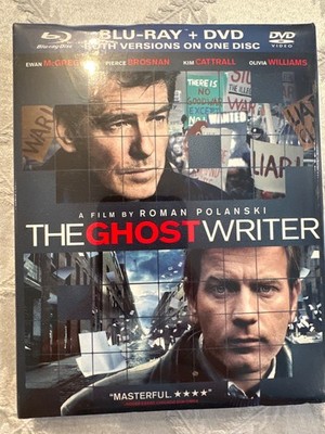 The Ghost Writer Blu-ray + DVD, 2010 with Slipcover BRAND NEW SEALE