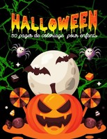 Halloween Malbuch FüR Kinder 50 Seiten, Lustige & Gruselige Illustrationen