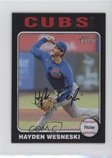 2024 Topps Heritage Mini Black Border 11/50 Hayden Wesneski #256 0r4