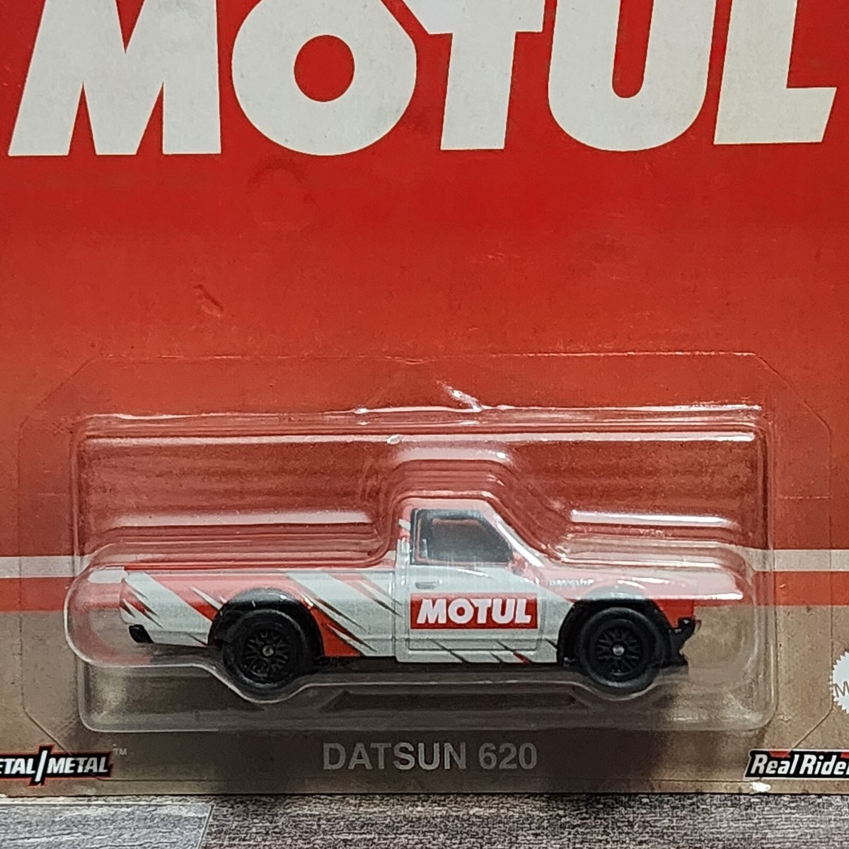 2023 Hot Wheels Premium Series “MOTUL” Datsun 620 Pickup w/ Real