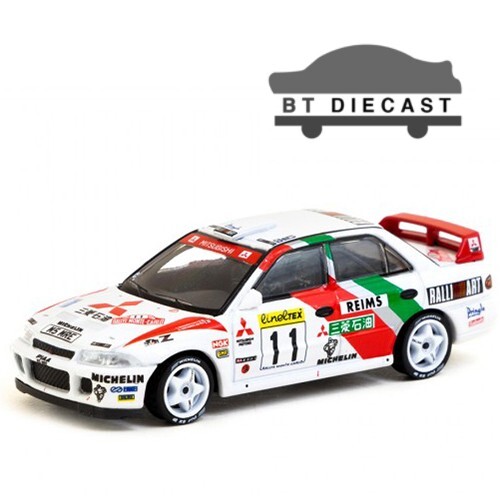 Tarmac Works Mitsubishi Lancer Evolution Ii #11 Rallye Monte Carlo 1995 1/64