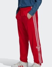 adidas popper trousers mens