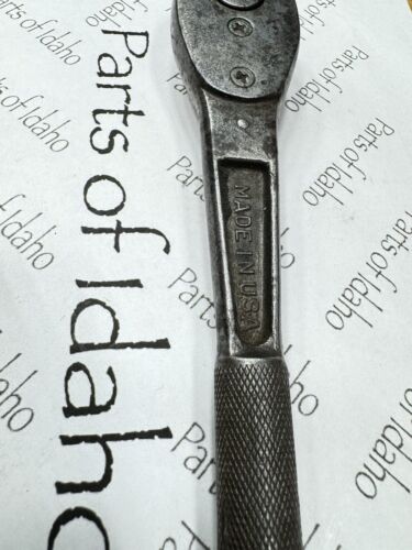 Husky USA Vintage 3/8” Drive Flat Low Profile Ratchet *Needs Rebuilt* H5125 - Picture 9 of 12