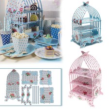 Birdcage Style 3 Tier Cake Stand Wedding Afternoon Tea Cupcake Display Party