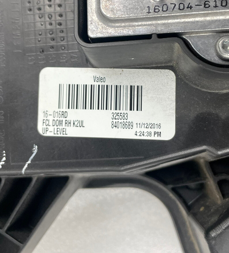 20152020 Cadillac Escalade Passenger Side LED Turn Signal DRL Fog