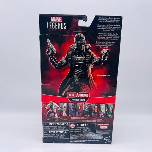 Spider-Man Noir Marvel Legends Lizard BAF Wave 6” NIP into the Spiderverse - Picture 5 of 9
