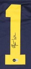 Roman Wilson Signed Mich Wolverines Jersey (Beckett) 2023 CFP National Champ WR — photo 2