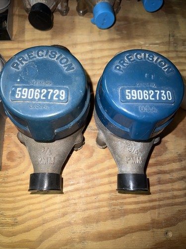 precision meter 3/4” brass water meter - Picture 3 of 5