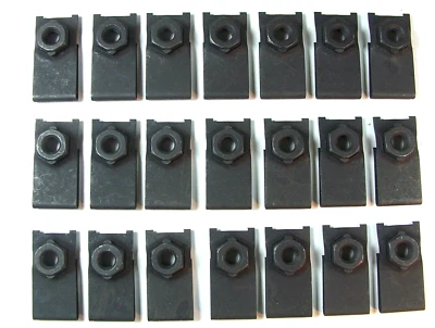 TINNERMAN U Nuts 1/4-20 Car Truck Sheet Metal body Clip J Type Retainer Nut Fastener (21)