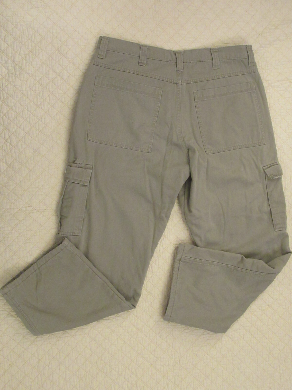 Wrangler Men's Lined Cargo Pants Tan/Beige Size 36X30 Gem