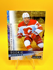 Matthew Coronato 2023-24 UD Synergy 🔥 RARE GOLD Rookie Journey Away /149 RC 🔥