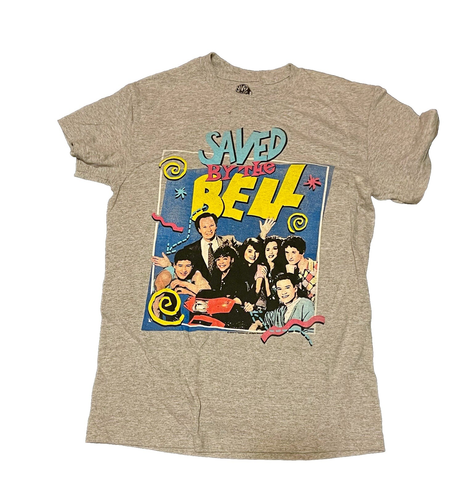 ALTRA T shirt originale Saved By The Bell universale televisione grafica uomo piccola