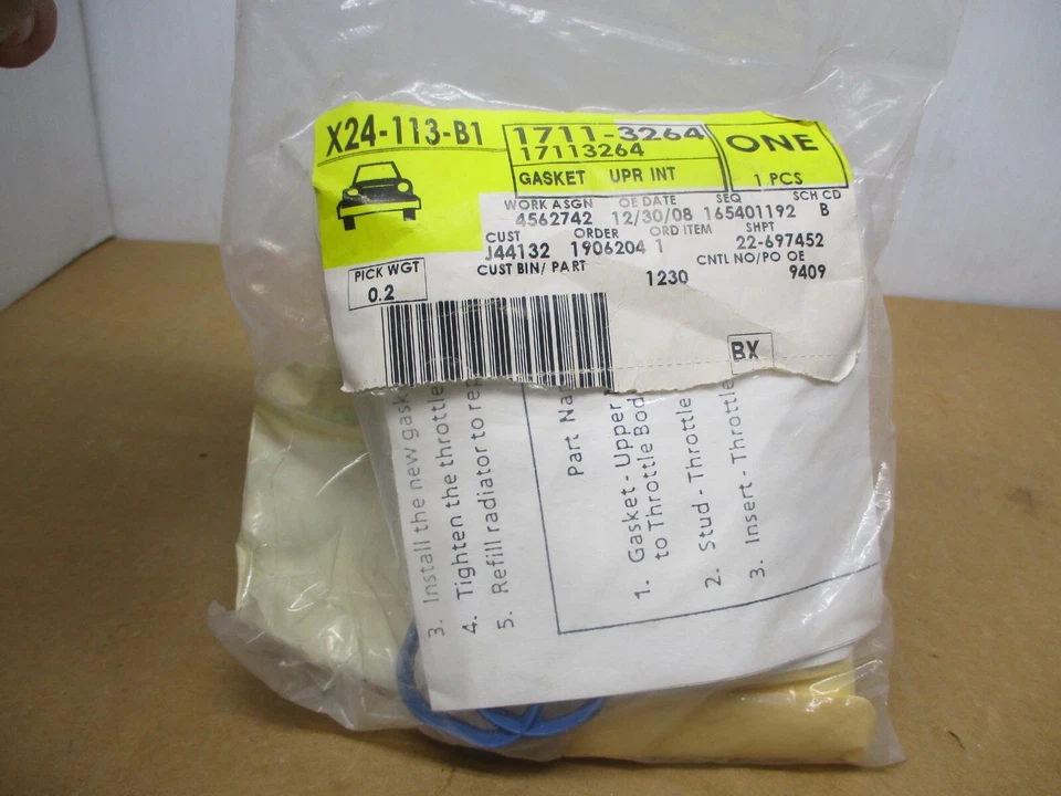 Intake Manifold Gasket ACDelco GM Original Equipment 17113264 - Image 3 of 3