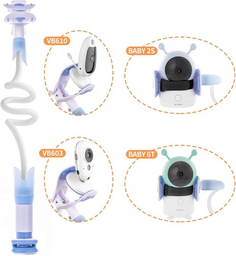 BOIFUN 3.2 inch Video Baby Monitor with Camera Non WiFi Baby Monitors w/ Holder - Picture 14 of 16