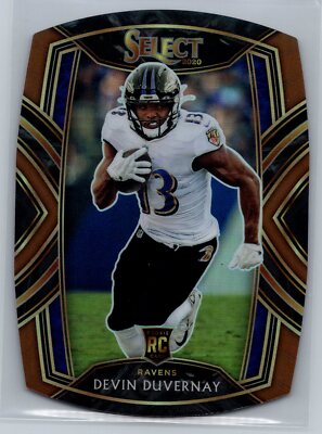 2020 Panini Select #277 Devin Duvernay 107/355 Copper Prizm Die Cut NrMt-Mint