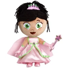 Super Why! Princess Presto Pea with Dress Plush Doll PBS Kids Show Mighty Mojo