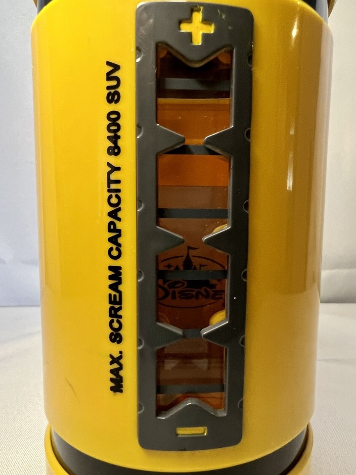 Disney Parks Monsters Inc Scream Canister Sipper Cup Bottle No Straw