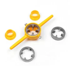 Multifunctional Plastics  Pipes Threading Die Imperial Manual Tap E2Y6