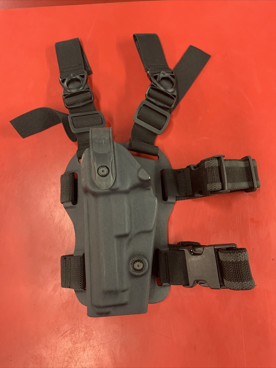 Vega Thigh Holster Polymer Beretta 92 Series VKV8 Black Left