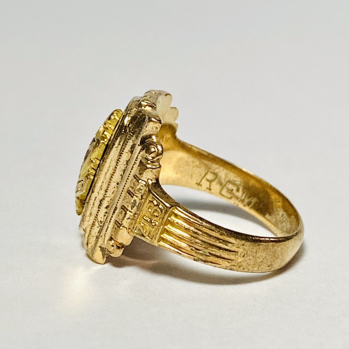 10k ハワイワイパフ高校 1938年 スクールリング 10k ハワイワイパフ高校 1938年 スクールリング