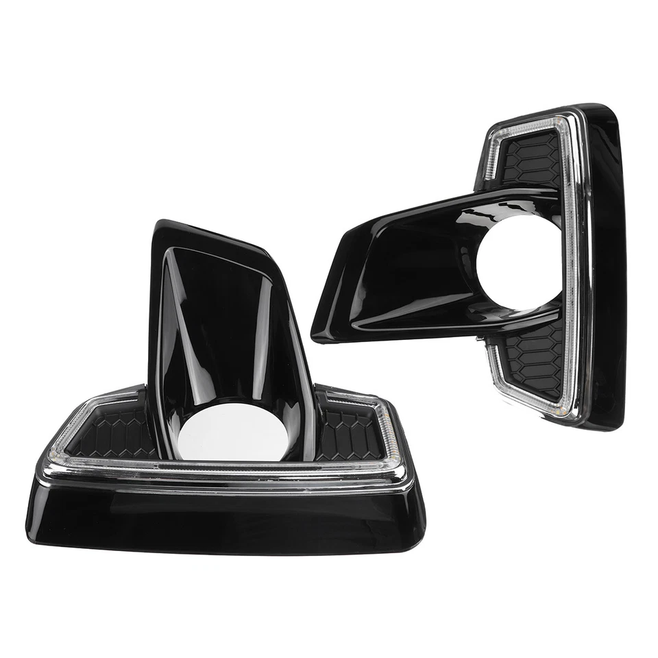 For Toyota Hilux Revo Rocco 2018 LED Daytime Running Lights Fog Lamps 12V L+R — 第 4/4 张图片