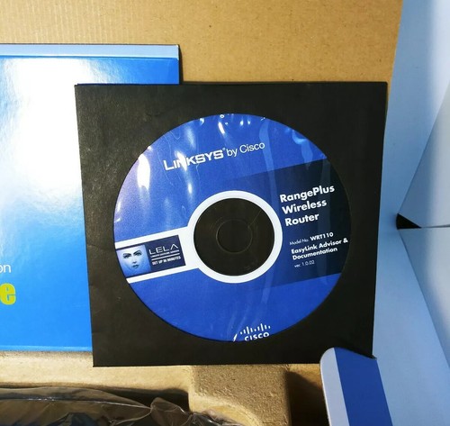 Linksys Wireless Router 4 ports Range Plus for PC and Mac Cisco WRT110 Working - Picture 3 of 12