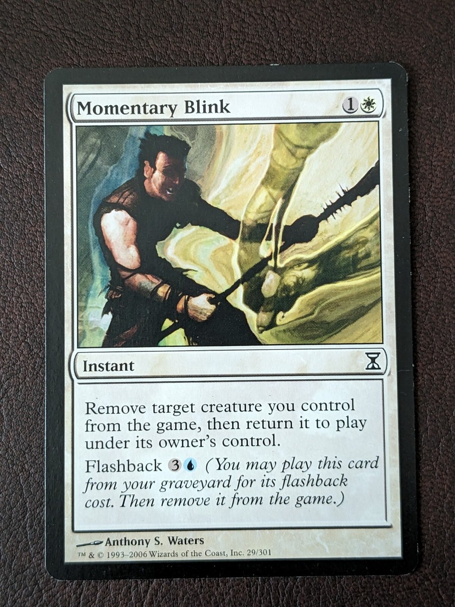 mtg blink cards Momentary Blink - Magic The Gathering MTG Collectible Card game