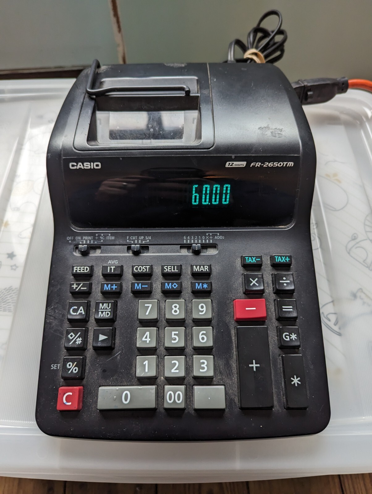 Casio FR-2650TM Printing Calculator for sale online | eBay
