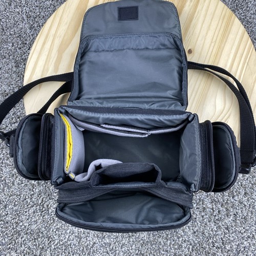 Case Logic Camera Bag Black Camcorder Gadget Padded Interior 3 Zip Compartments* - Picture 15 of 15