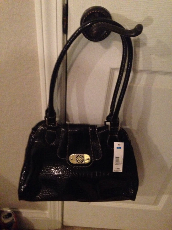 Cartera George Colección Cocodrilo Negra Foto 2 de 2