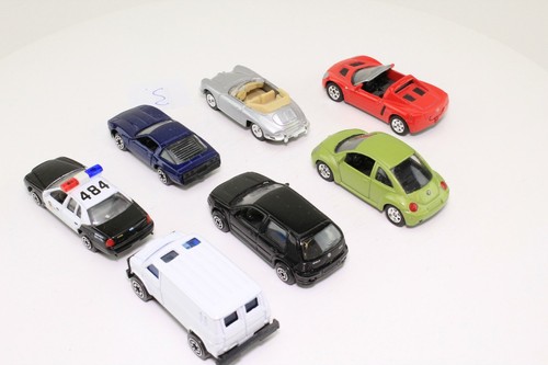 Konvolut 7 x Modellauto 1:60 verschiedene Hersteller PKW Käfer Porsche Opel - Picture 3 of 4