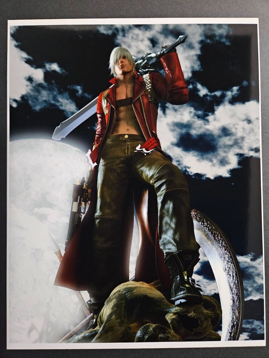 Wallpaper dante, devil may cry, artwork, video game desktop