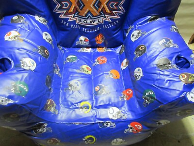 Miller Lite Beer Super Bowl XXX inflatable Chair - Approx 34