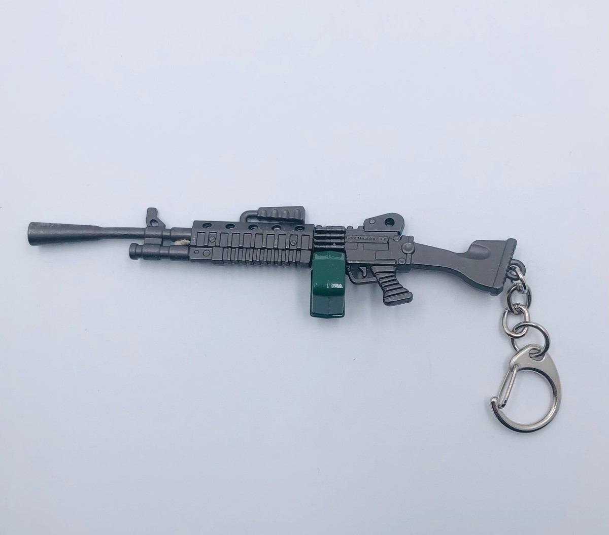LMG Keyring Gun Weapon Model Metal Keychain Mini Key Ring Chain Pendant