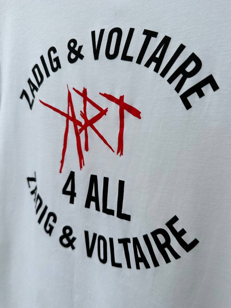 Tシャツ・カットソー ZADIG & VOLTAIRE Men T-shirt White JMTS01659 103 $_57.JPG?set_id=880000500F