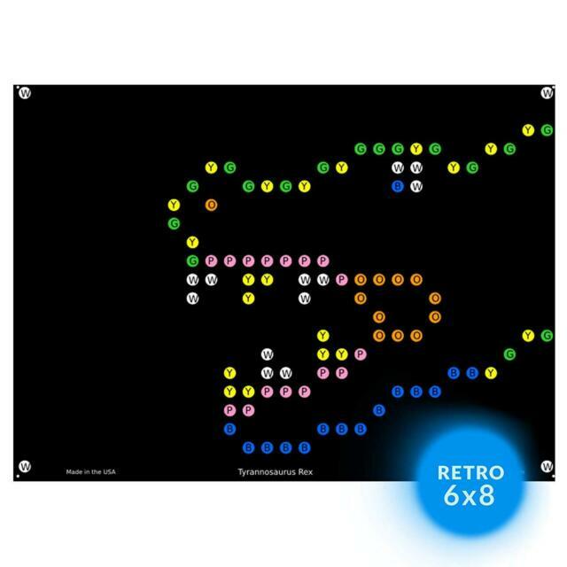 lite brite dinosaur