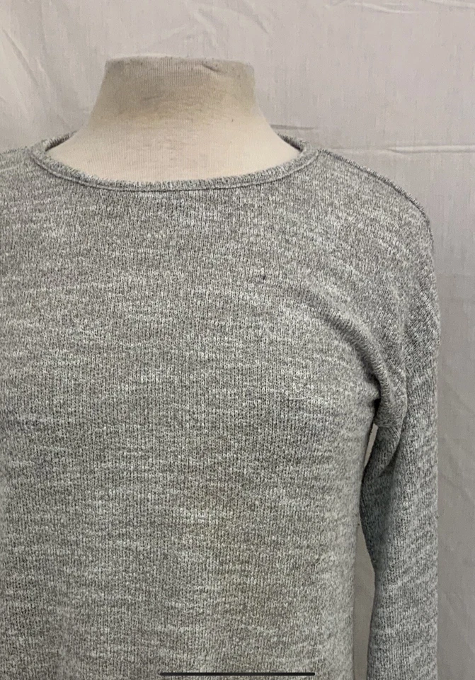 Suéter Topshop 4 Gris Cuello Redondo Manga Larga Mezcla Poliéster YGI Y1-291 Foto 3 de 4