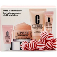 Clinique 4 Pc More Than Moisture Moisture Surge Set New in Box