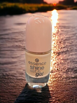 Essence Shine Last & Go Gel Nagellack 73 Peach Please Lachs Pfirsich farbig Top