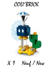 Lego 71394 Minifig Super Mario 3 - 04 Parachute Bob-omb - char03-4 New Neuf