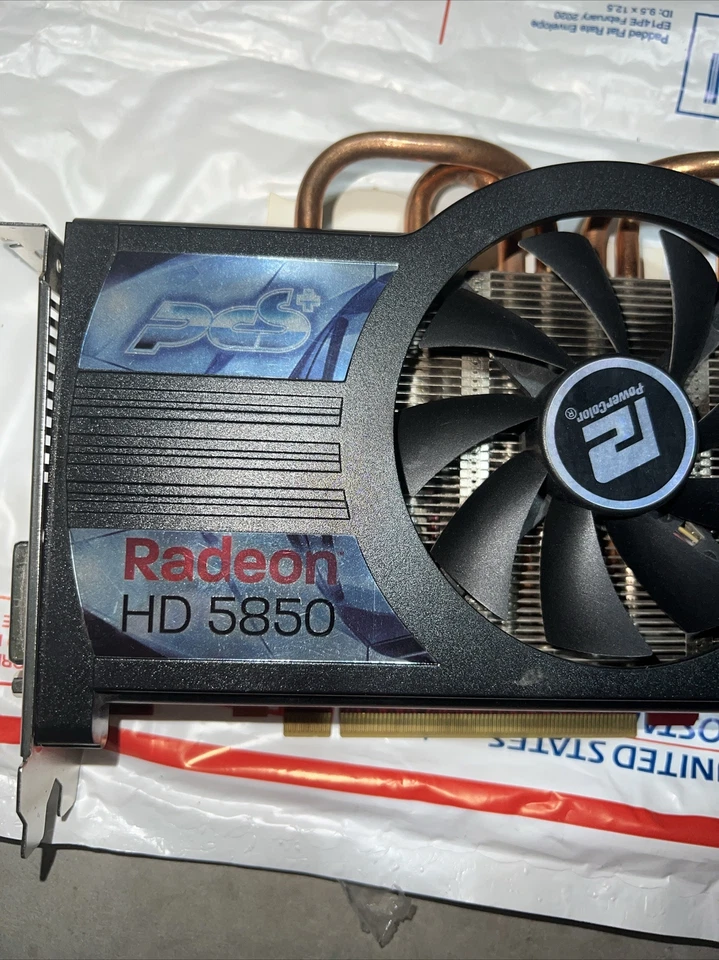 PowerColor PCS+ Radeon HD 5850 Cypress Pro 1GB GDDR5 PCIe 2.0 x16 CrossFireX - Image 2 of 4
