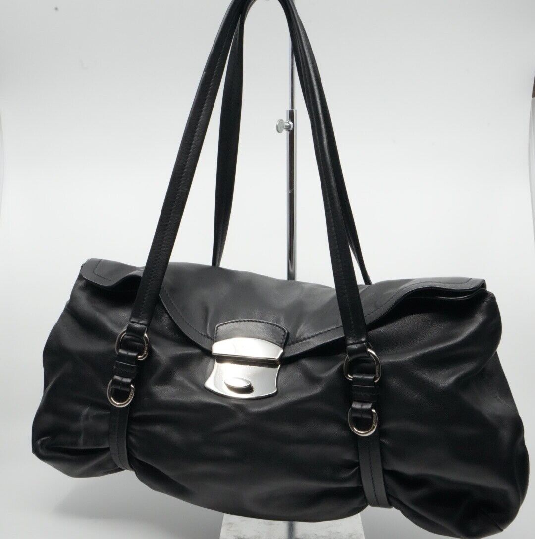 SUPER RARE!!!! VINTAGE Prada Shoulder Bag VITELLO BELT SUPER RARE!!!! VINTAGE Prada Shoulder Bag VITELLO BELT