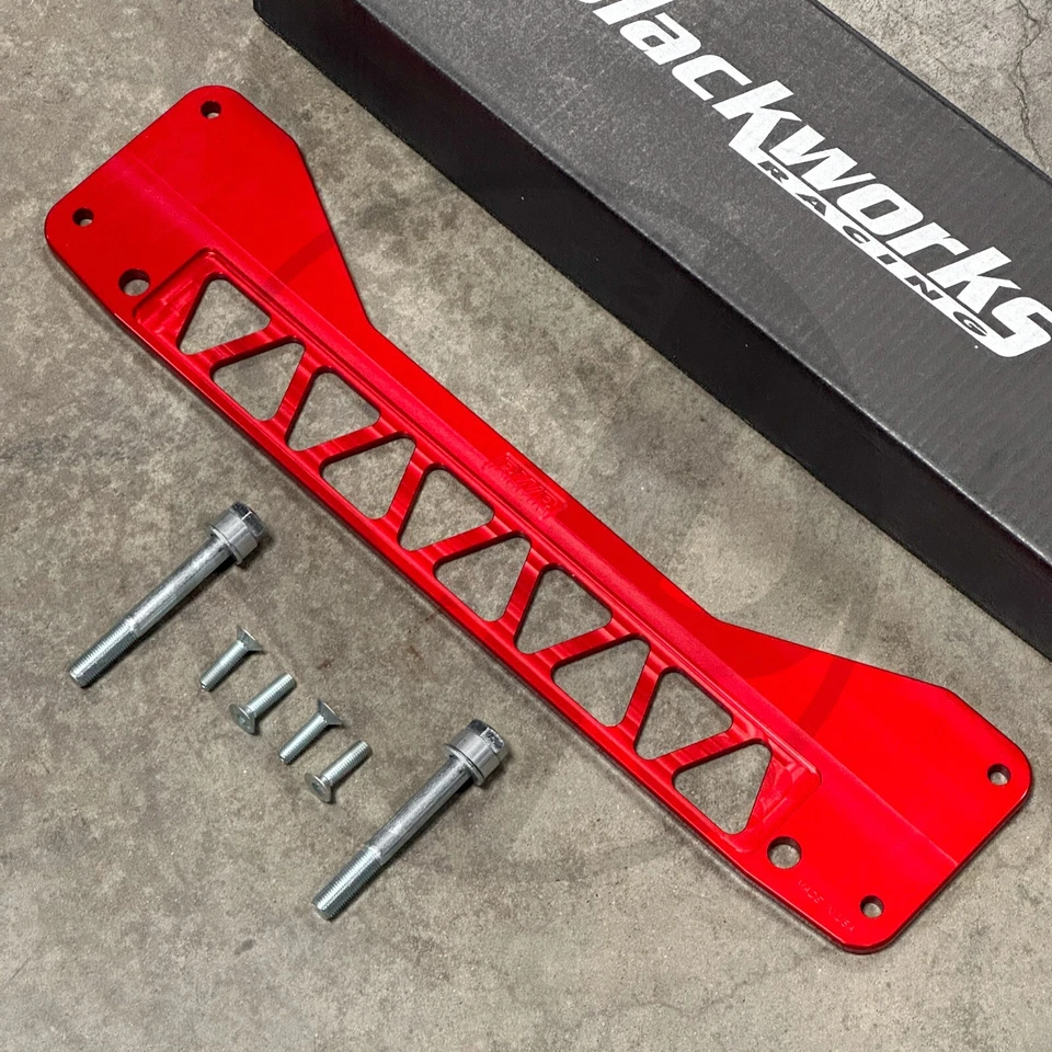 Suporte de subquadro Blackworks para 02-06 Acura RSX /02-05 Honda Civic Si EP3 (vermelho) - Imagem 3 de 4