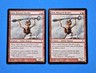 2x Akki Blizzard-Herder Betrayers of Kamigawa Mtg Card Creature Goblin Shaman 91