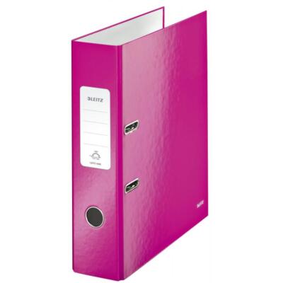LEITZ Ordner WOW, 180 Grad, DIN A4, 80 mm, pink