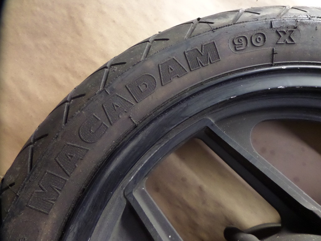 1986 KAWASAKI NINJA ZX 1000 R FRONT WHEEL TIRE PACKAGE PN
